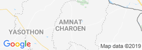Amnat Charoen map